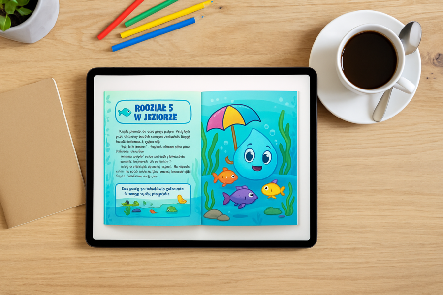 Książeczka „Przygody Kropli”