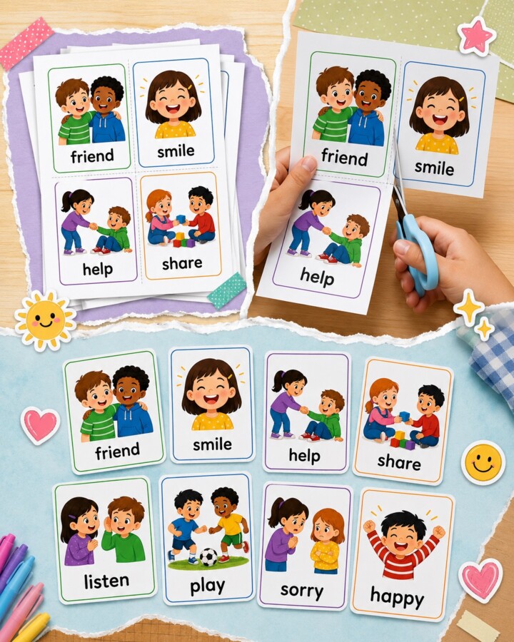 Friendship flashcards