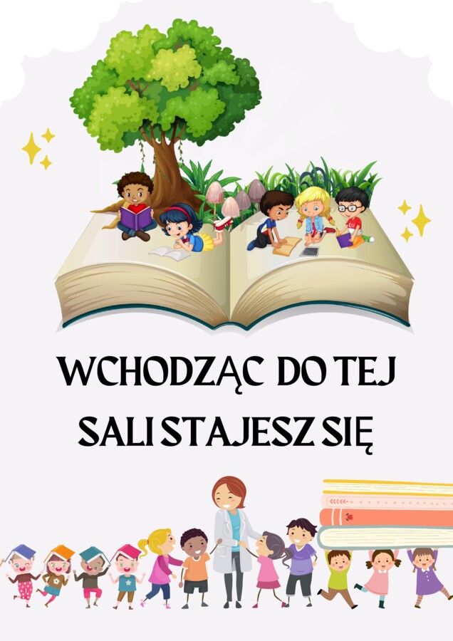 Drzwi klasy szkolnej/ sali przedszkolnej