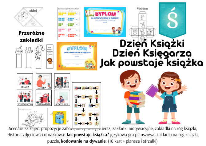 Dzień księgarza. Jak powstaje książka. Dzień Książki