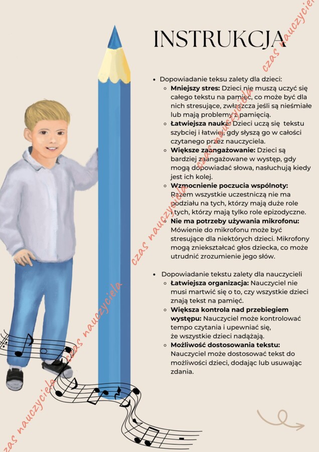 Scenariusz pasowania na przedszkolaka - dwie wersje. Piękna oprawa muzyczna i taneczna.