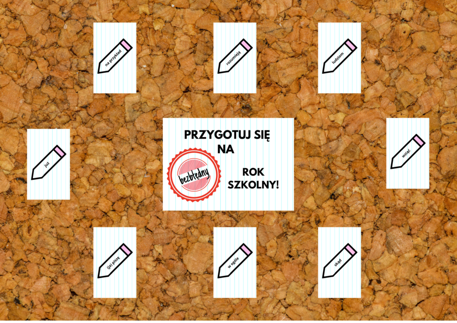 Przygotuj się na BEZBŁĘDNY rok szkolny! – gazetka na rozpoczęcie roku