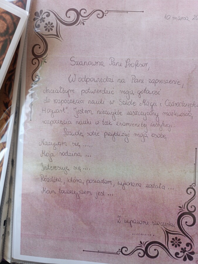 Harry Potter - kreatywna praca z lekturą  "Harry Potter i Kamień filozoficzny"