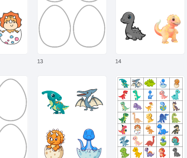 Dzień Dinozaura - zagadki z latarką