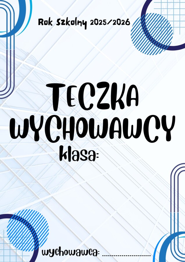 Teczka wychowawcy - przegródki 2025/2026