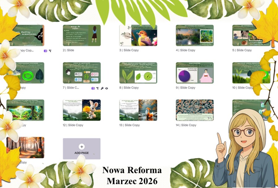 Prezentacja multimedialna w genial.ly do edycji „Rośliny - organizmy samożywne” wykonana na podstawie podręcznika „Przyroda” Nowa Era. Przyroda 4. Dział „Jak działają organizmy?”.