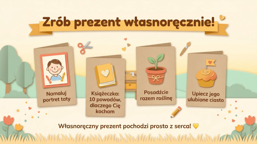 Dzień Ojca – prezentacja edukacyjna lub gazetka szkolna z historią, ciekawostkami, wierszem i pomysłami na prezent