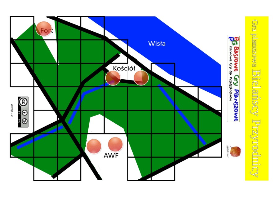 Bielańscy przyrodnicy – Gra planszowa