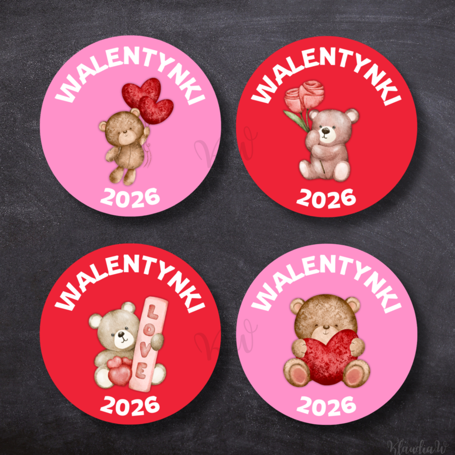 Walentynki - zestaw (PDF)