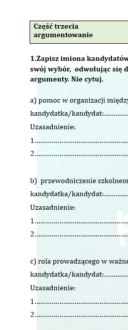 ZANIM POWSTANIE ROZPRAWKA, MAMY W PLANIE ARGUMENTOWANIE. Ćwiczenia dla uczniów klas 7-8 przygotowujące do pisania rozprawki.