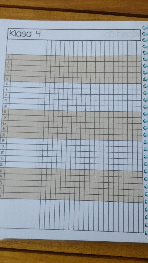 Planner nauczyciela 2024/2025 do samodzielnego druku