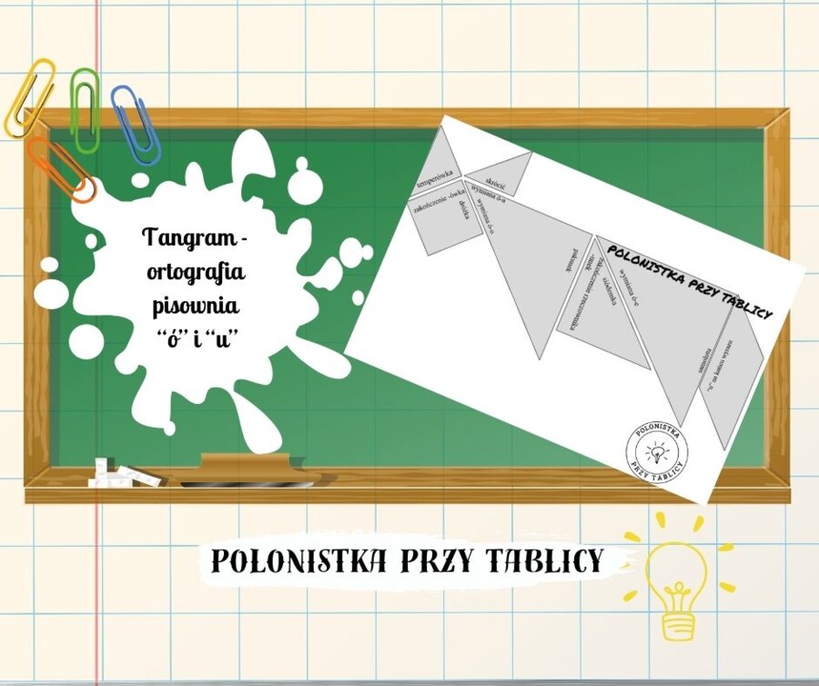 Tangram ortograficzny u-ó