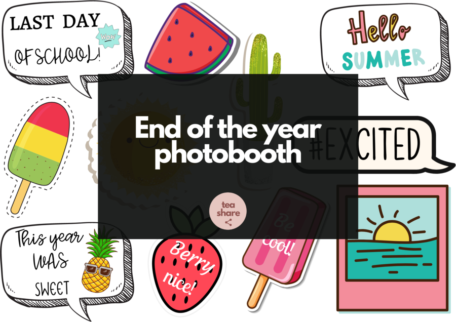 End of the year - photobooth