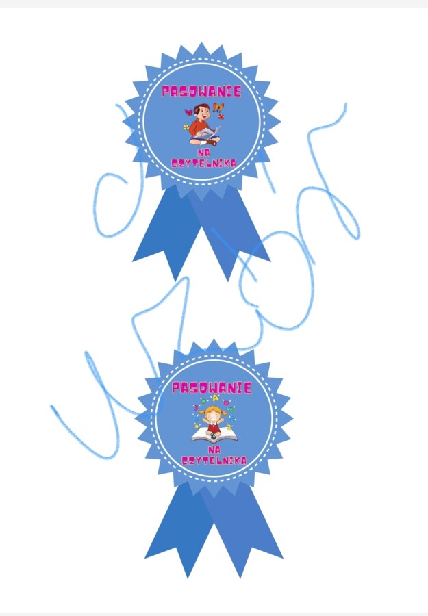 Medal - Pasowanie na czytelnika