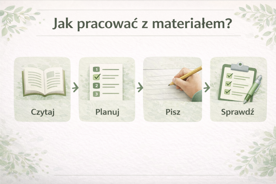 Opis lasu – krok po kroku