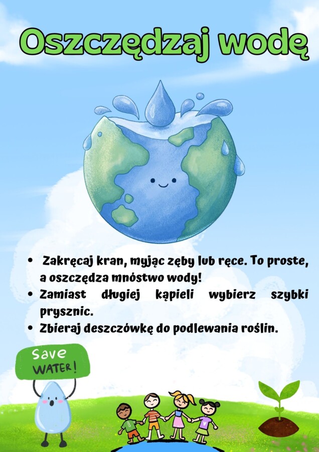 DZIEŃ ZIEMI - gazetka edukacyjna - Jakie działania pomagają dbać o Ziemię?
