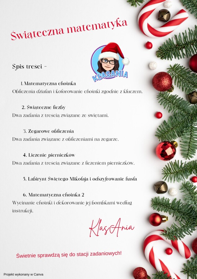 Świąteczna matematyka