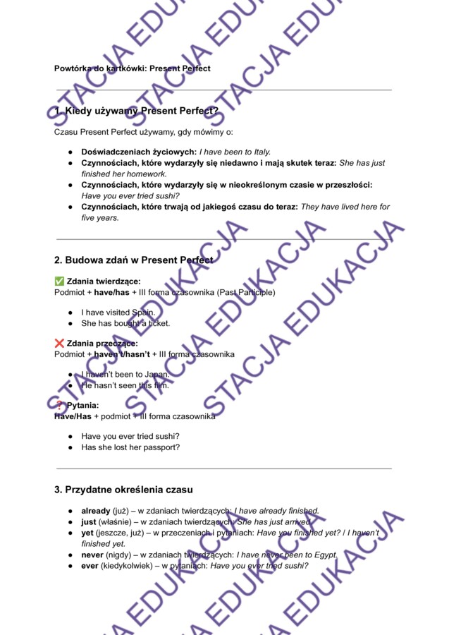 Super Powers 7 Unit 5 - Present Perfect