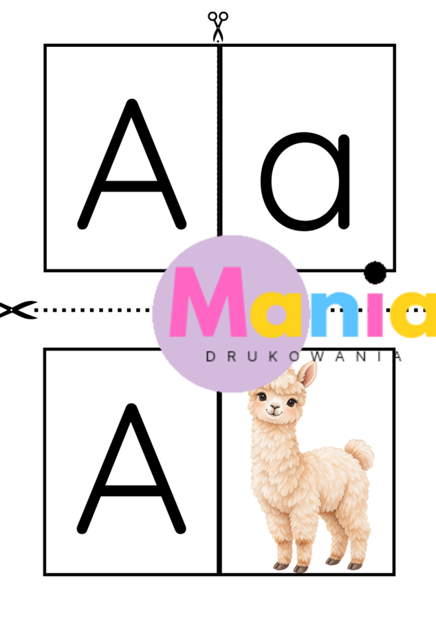 MOJE PIERWSZE LITERY – PISANIE DRUKIEM