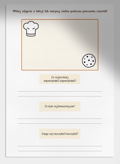 Wspólne pieczenie ciasteczek z dziećmi