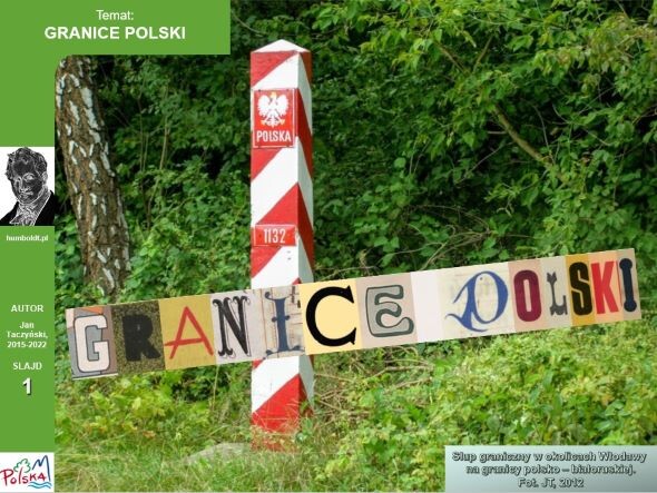 Granice Polski - prezentacja na lekcję (klasa 7)