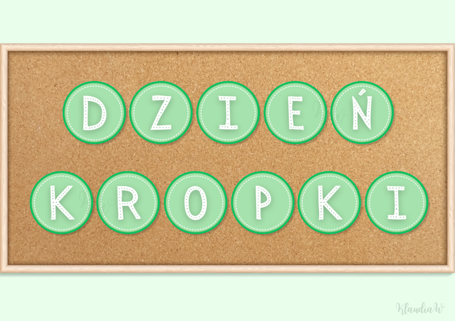 DZIEŃ KROPKI - GIRLANDA