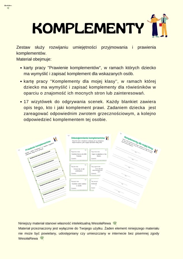 Prawienie KOMPLEMENTÓW