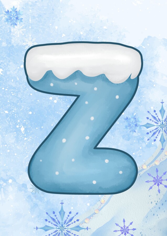 ZIMA - zestaw materiałów edukacyjnych - grafika XXL