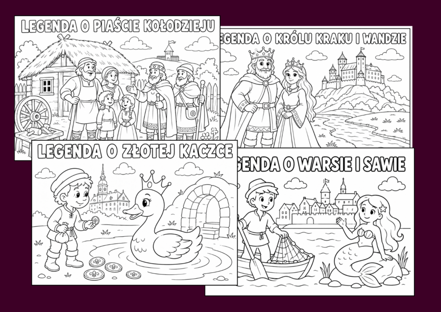 📘 LEGENDY MIESIĄCA - podróże z opowieścią przez cały rok – kompletna innowacja pedagogiczna dla klas 4-6