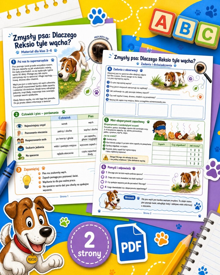 Zmysły psa. Dlaczego Reksio tyle wącha?
