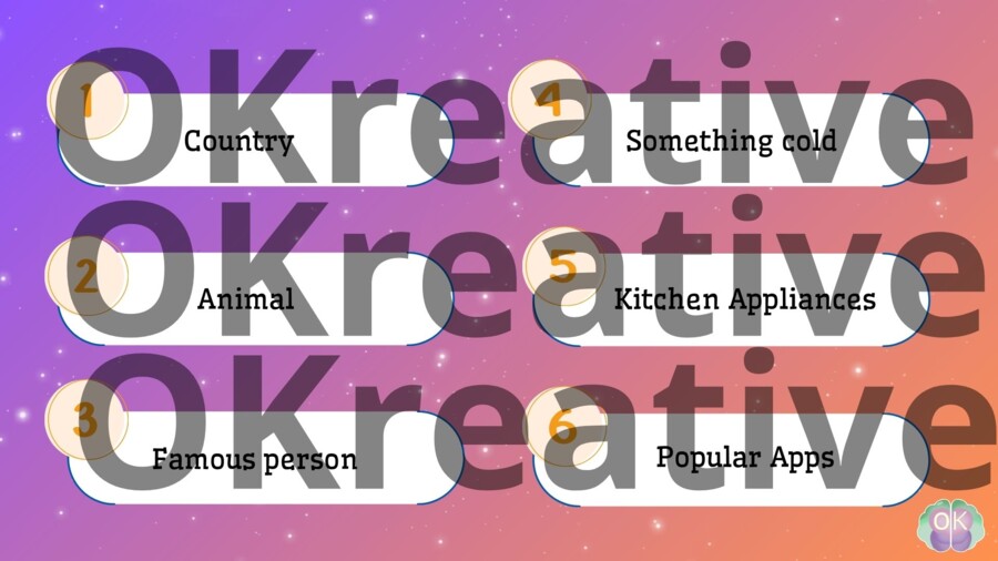 Scattergories – gra słowna po angielsku (poziom A1)gra językowa, angielski dla dzieci, zabawa w słowa, rozwijanie słownictwa, ESL games, nauka angielskiego, klasy 1-8, kreatywne myślenie, language game, English for kids, word game, vocabulary practice, E