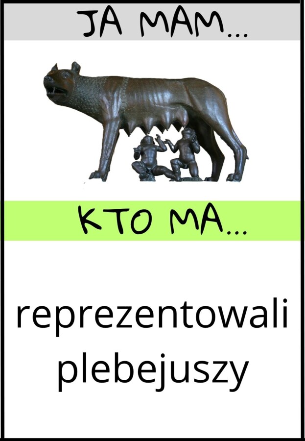Gra Ja mam, kto ma - Starożytny Rzym