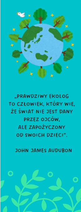Zakładki do książek na Dzień Ziemi...i nie tylko :)