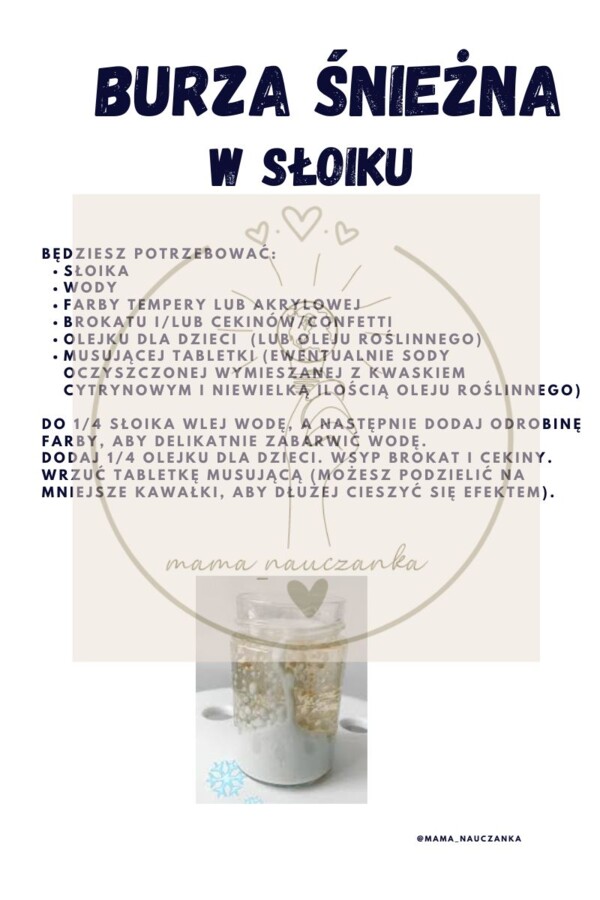 Zimowa książeczka aktywności