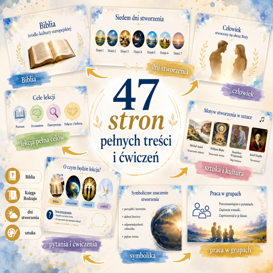 Prezentacja. Stworzenie świata i człowieka.