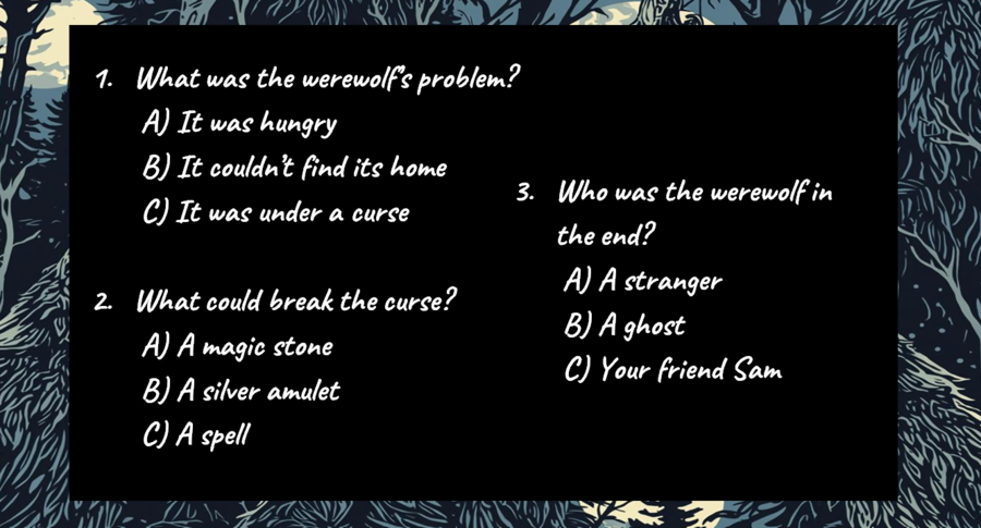 Halloweenowa czytanka – Pokieruj swoją przygodą (poziom A2–B1)