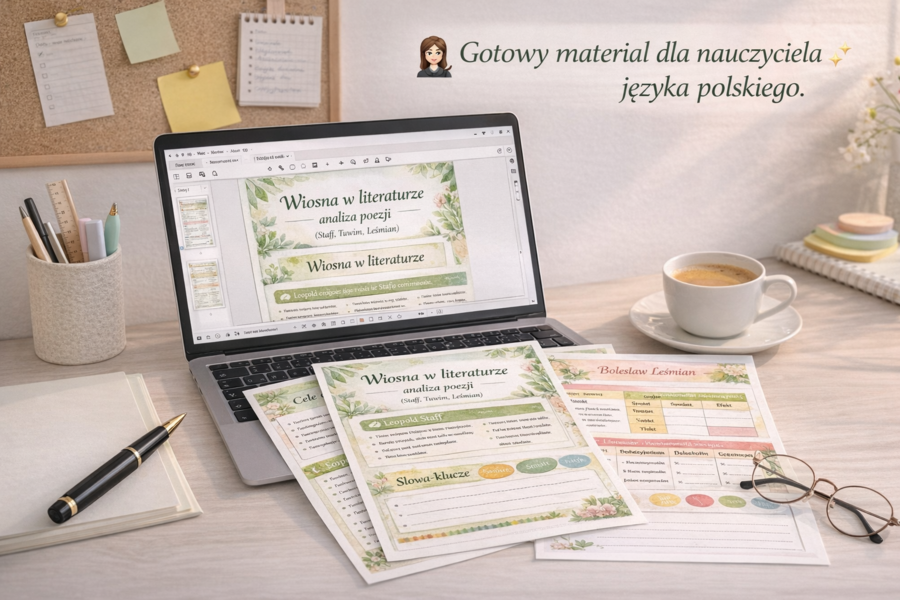 Wiosna w literaturze – analiza poezji (Staff, Tuwim, Leśmian)