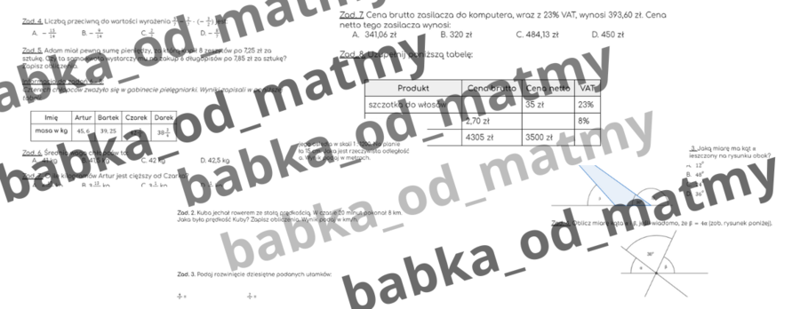 W 10 tygodni do E8 matematyka – Powtórki na MAXA całość - NOWOŚĆ!!