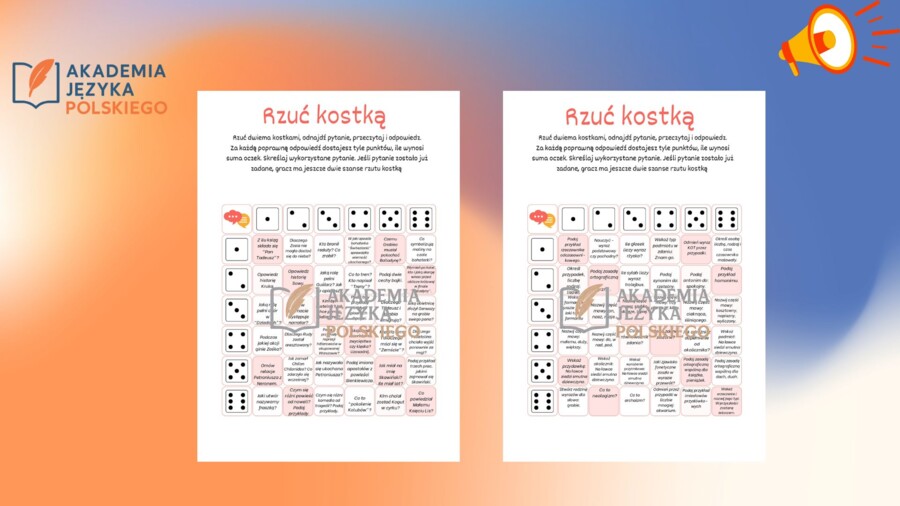 Materiał na start lub powtórka przed egzaminem: lektury i zagadnienia językowe