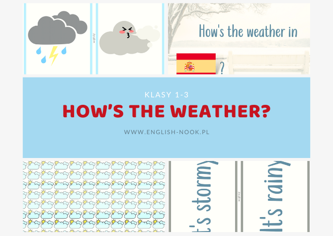 How's the weather? - CLIL klasy 1-3