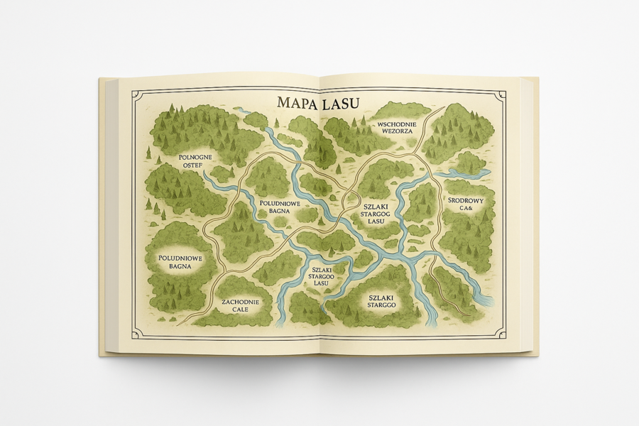 Atlas Lasu Ogromnego i Jego Tajemnic