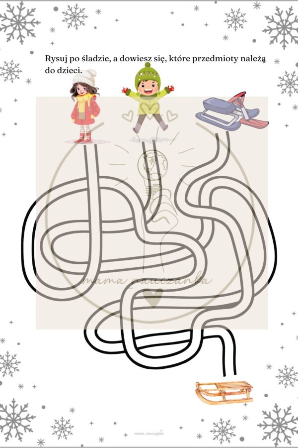 Zimowa książeczka aktywności