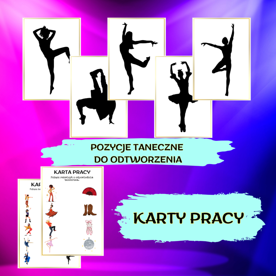 Dzień Tańca - scenariusz wraz z pomocami