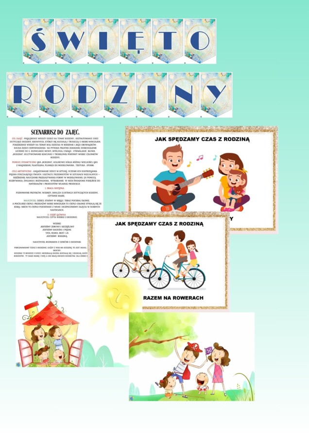 DZIEŃ RODZINY - MATERIAŁY DO ZAJĘĆ