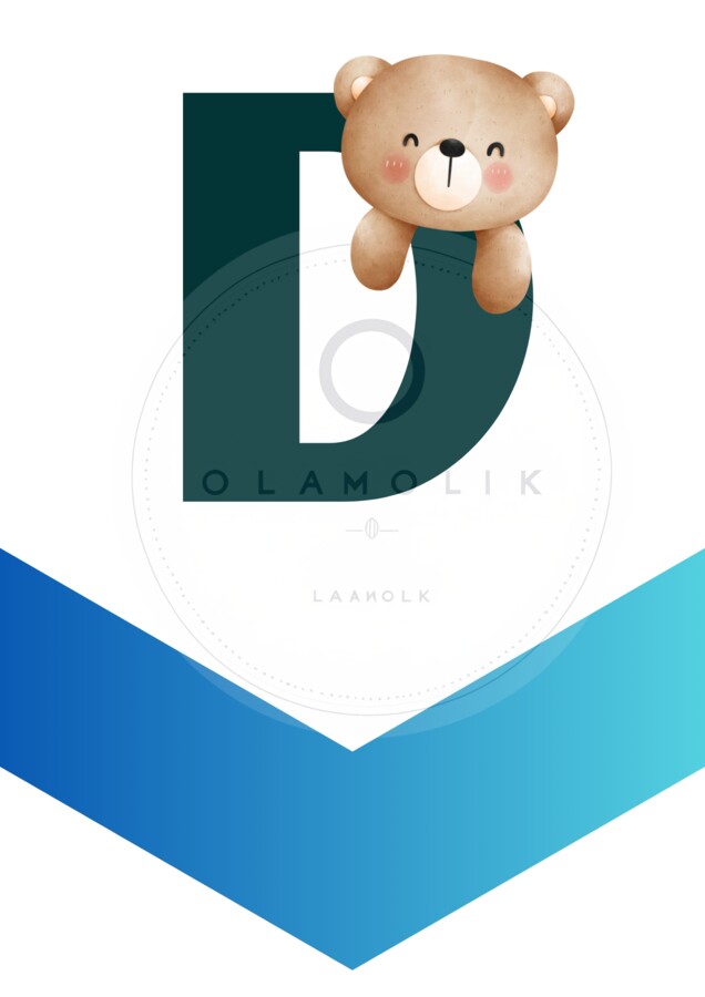 Napis Dzień Pluszowego Misia Girlanda