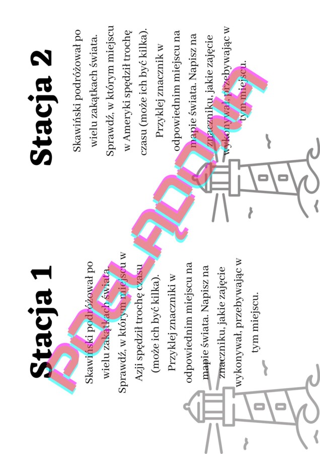 Latarnik - stacje zadaniowe