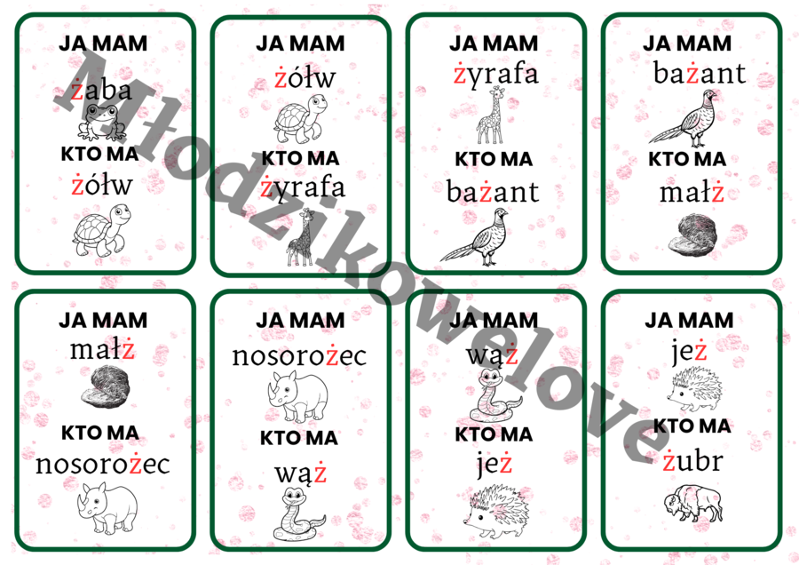 Ortograficzne "Ja mam kto ma?"