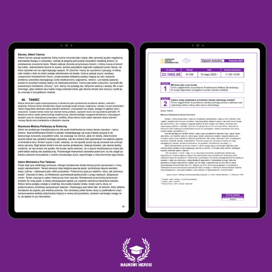 Kurs do matury ustnej z polskiego 2026