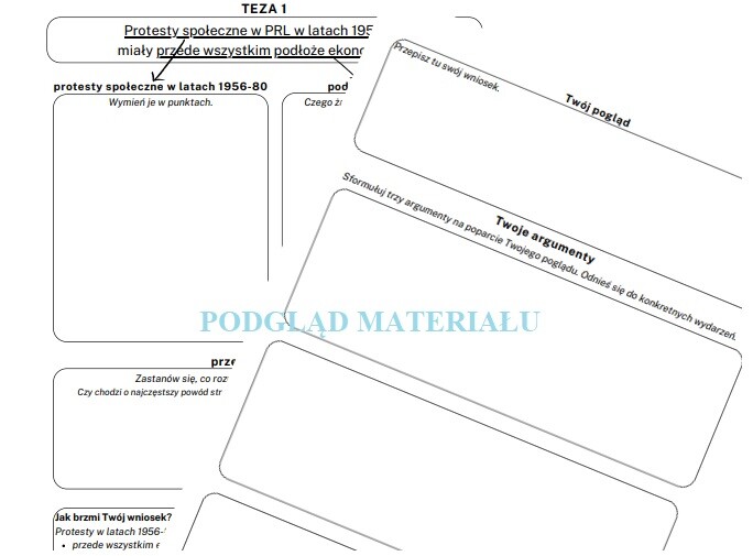 PRL - zadania bieżące i powtórzeniowe