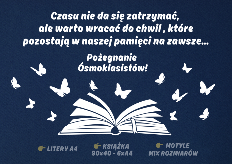DEKORACJA XXL - ZAKOŃCZENIE ROKU - CZASU NIE DA SIĘ ZATRZYMAĆ...